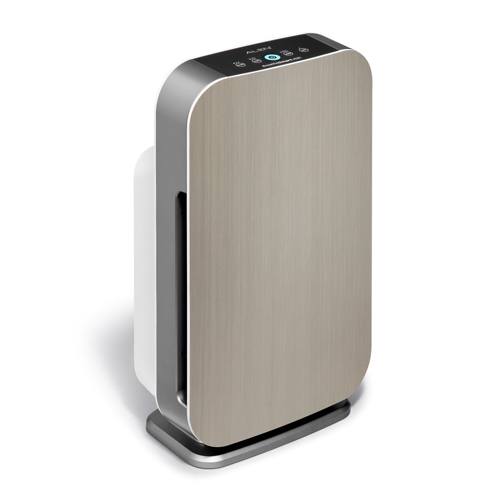 BreatheSmart FLEX with VOC/Smoke filter - Stylish, Powerful Air Purification for Medium to Large Spaces (Stainless )