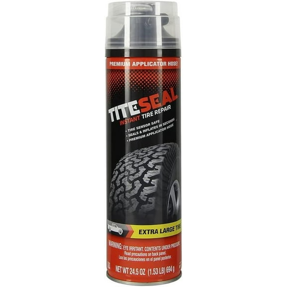 RSC Chemical Solutions Gunk M1128/6 24.5 Oz Non-Flammable Big Puncture Seal Instant Tire Repair — Standard Vehicle Use, OE Replacement