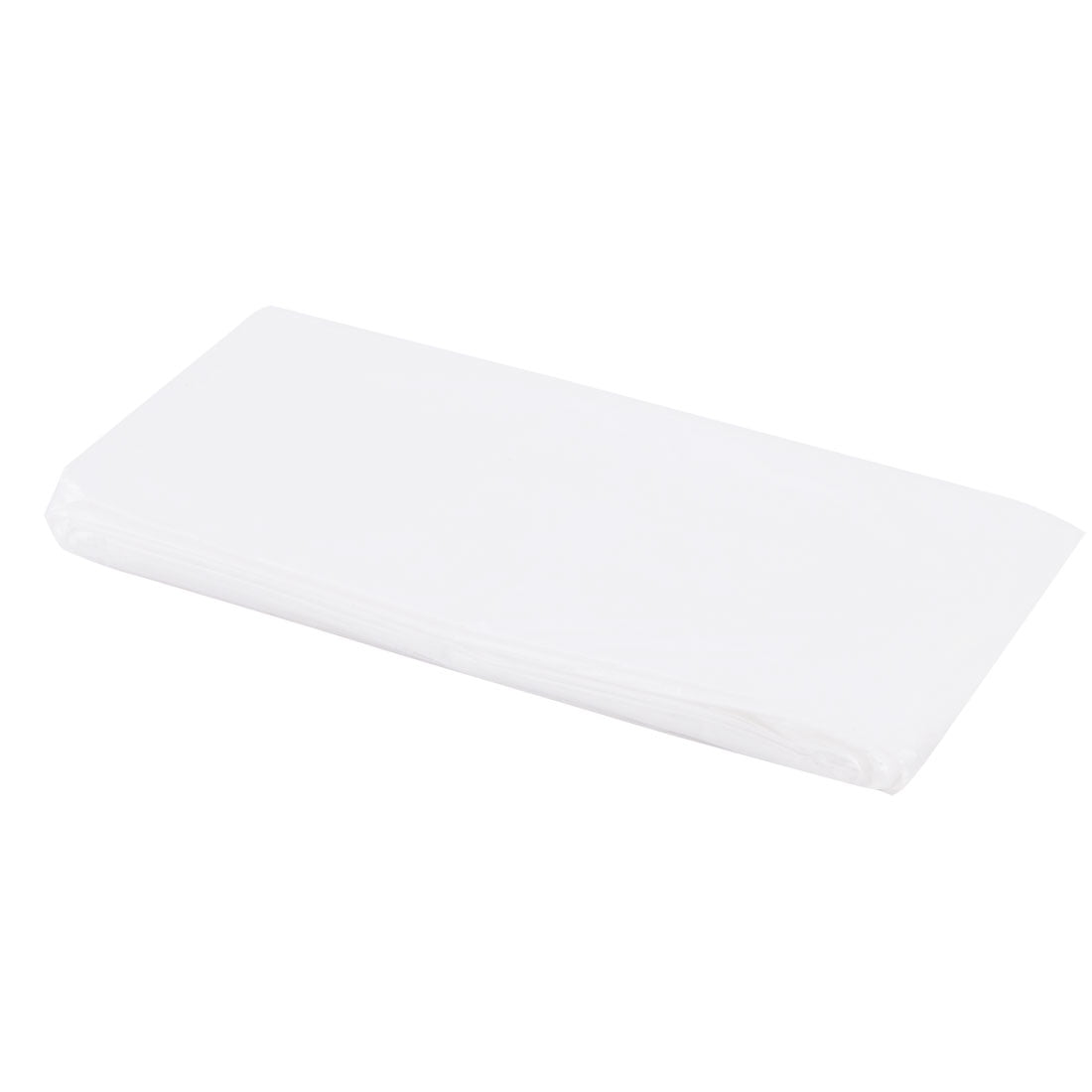 Household Plastic Bathroom Disposable Bathtub Cover White 2pcs