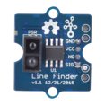 thumbnail image 3 of Sensor de seguimiento de línea infrarroja de robot, conjunto de sensores de buscador de línea Piezas de robot industrial Sensor de seguimiento de línea de robot Diseño aerodinámico, 3 of 8