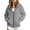Gray, variant on YUANxueke Boys & Girls Detachable Sleeve Sweatshirt Casual Fall Winter Warm Hoodie Jacket,Black,5 Years