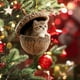 thumbnail image 1 of Lekihaqq Forest Animal Christmas Ornaments, Acrylic Tree Decorations, Holiday Decor, Festive Animal Print Ornaments, Woodland Theme Christmas Decor, Wildlife Holiday Tree Hanging Decorations, 1 of 6