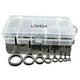 thumbnail image 1 of Guía de varilla Lixada 75pcs Varios tamaños Guía de caña de pescar Punta de la línea de pesca Guía de hilado Ojos Anillos Kit de reparación superior, 1 of 7