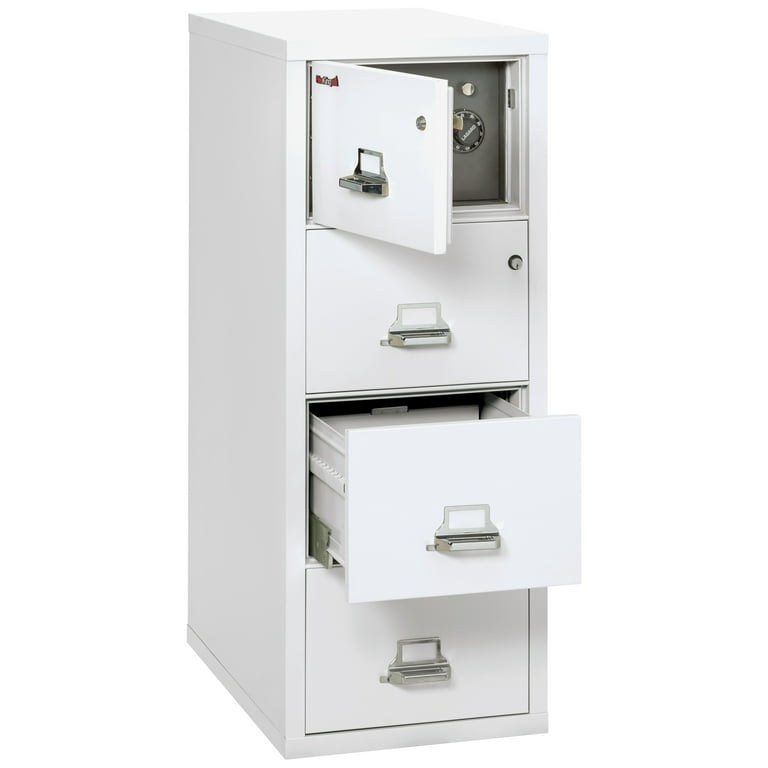 FireKing 4 Drawer Vertical Safe In A File Cabinet 31