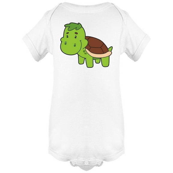 Cute Little Turtle Bodysuit Infant -Image by Shutterstock, Newborn
