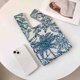 thumbnail image 3 of Bolso vagabundo de moda para mujer, patrón de flores de árbol, embrague femenino para regalo (azul) Ndcxsfigh Para Estrenar, 3 of 8