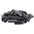 thumbnail image 2 of 50PCS Black Greenhouse Plastic Film Frame Pipe Tube and Film Clip Clamp Connector Kit Garden Tool 20mm, 2 of 5