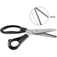 thumbnail image 4 of Pinking Scissors Fabric Decorative Scissors Round / Triangular Edge Handled Professional Sewing Scissors Clipper Ideal for Fabrics Linings Leather and, 4 of 5
