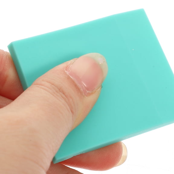 FENGGUIQU Light Green Rubber Screen Printing Squeegee Durable Tool for Textile Graphic Hand Printing 2pcs