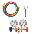 thumbnail image 2 of Refrigerant gauge set with hose hook air conditioner tool for R12R22 R404A R134a air conditioner refrigeration, 2 of 2