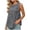 *1-Gray, variant on Women's Side Split Workout Tank Top , Ladies' Layered Sleeveless Athletic Shirt , Summer Yoga Running Flowy Tops For Women,Army Green,S-2XL