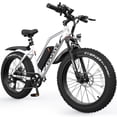 thumbnail image 1 of VIPDRIVE 26" Electric Bike for Adult, Peak 750W 21 MPH Ebike, Commuting Electric Bicycle with 48V 13Ah Removable Battery, Mountain E-bicycle with Shimano 7 Speed Shifter, 4 Riding Modes, 1 of 8