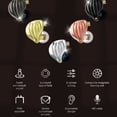 thumbnail image 4 of Injueey Auriculares intrauditivos con Cable desmontable de 3,5mm, auriculares con cancelación de ruido para teléfono, auriculares dinámicos de 2 pines Electrónica Oro con micrófono, 4 of 6