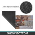 thumbnail image 7 of Upgrade Your Floor with Turquoise & Grey Abstract Art Kitchen Rugs, Non-Slip, Ideal for Any Space, 7 of 7
