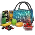 thumbnail image 3 of Balery Colorful Rainbow Glitter Bolsa de Aislamiento Portátil – Bolsa de Almuerzo con Forro de Aluminio Mejorado, Funda Impermeable y Fácil de Limpiar para Picnic y Caja de Almuerzo, 3 of 6