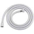 thumbnail image 2 of PVC Anti-Kink Shower Hose, 3-Layer Reinforced (Anti-Burst/Heat-Resistant), Universal G1/2" Fit for Bathroom/Bidet/Tub/Pet Washing, White, 2 of 6