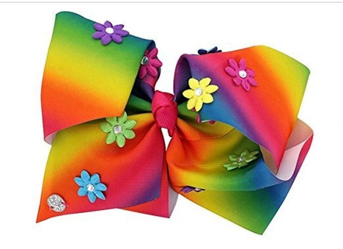 Nouveau Serre-tête Jojo Siwa Avec Arc-en-ciel Et Licorne – Bow Signature Noir – Emoji Cheveux