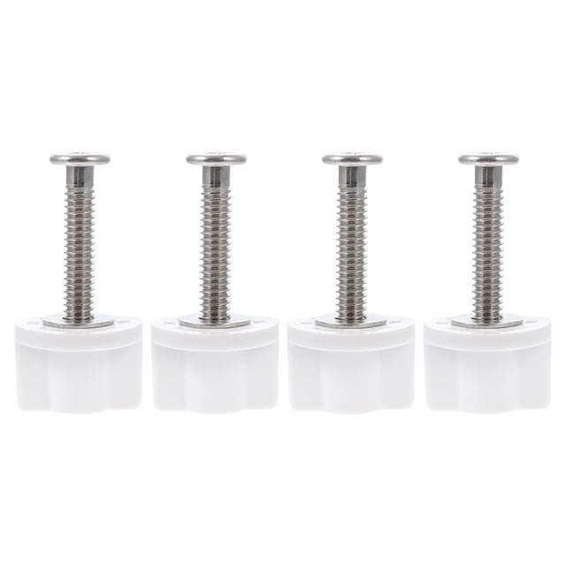 unbranded 4Ud Repuestos De Tornillos Para Asiento De Inodoro Inoxidable Seguro