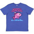 thumbnail image 3 of Inktastic Grandpa's Fishing Buddy (pink) Youth T-Shirt, 3 of 5