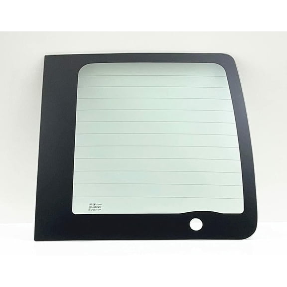 Heated Back Window Back Glass Passenger Right Side Compatible with Ford Transit Connect 2010-2013 Models