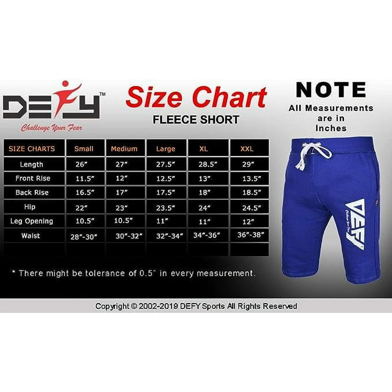 Defy Men's Cotton Fleece Shorts, Athletic Training, Workout, Jogging, Gym  Shorts - Grey, S