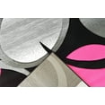 thumbnail image 5 of Premium Hand Carved Abstract Modern Rug Contemporary Colorful Thick Carpet Design 1062 (2'6"x3'9",Pink), 5 of 9