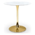 thumbnail image 1 of Meridian Furniture Holly Table de Comptoir 36 Pouces Or, 1 of 8