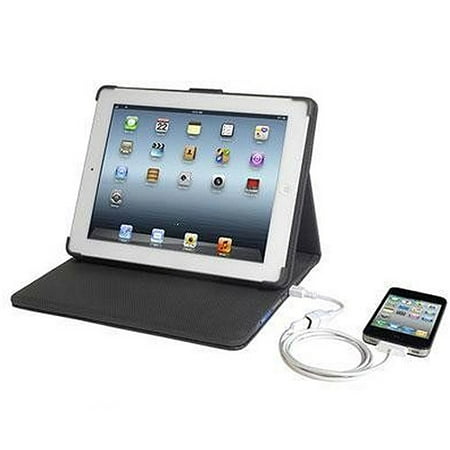 PC Treasures Props Power Case for Apple iPad 2 and iPad 3, Black