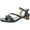 Black/Black, variant on Womens Julep Faux Leather Metallic Heels