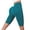 Green #37, variant on 3D Anti Cellulite Short Leggings, Women's High Waisted Compression Push-Up Sculpting Yoga, Slimming Leggings Navy 2XL
