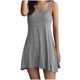 thumbnail image 2 of Pijama corto con tirantes para mujer, con almohadilla para el pecho, fino, sin mangas, modal, 2 of 6