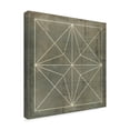 thumbnail image 2 of Trademark Fine Art 'Geometric Blueprint I' Canvas Art by Vision Studio, 2 of 4