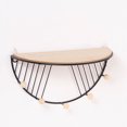thumbnail image 1 of ruzhgo Display Stand Wall Shelf Storage Rack Large Capacity Exquisite Home Supplies Multipurpose Sweet Gift Hook Design No Drill BLack Large Size, 1 of 7