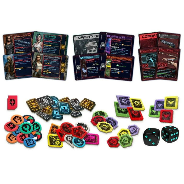Cyberpunk 2077: Gangs of Night City Strategy Board Game for Cyberpunk 2077: Gangs of Night City Strategy Board Game for