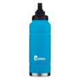 thumbnail image 4 of bubba Trailblazer Stainless Steel Water Bottle Straw Lid Rubberized Blue Tutti Fruity, 40 fl oz., 4 of 4