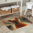 thumbnail image 6 of Non Slip Door Mat, Maple Leaf Meditating Chihuahua Fast Drying Bath Tub Mats, Absorbent Bathroom Rugs Entrance Welcome Mat, Bath MatS for Tub, Floor, Home, Kitchen, Hotel,16x24in, 6 of 7