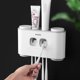 thumbnail image 3 of Toothbrush Holder, Automatic Wall Mounted Toothpaste Dispenser And Toothbrush Holder Set For Kids And Adults (gray), 3 of 5