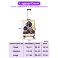 thumbnail image 5 of Happy Mother's Day Proud Poodle Mom Travel Luggage Cover Poodles Dog Lover Gifts Idea Suitcase Dust Protective Decor - 03003, 5 of 5