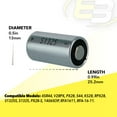 thumbnail image 3 of 6V S1325 Silver Oxider Battery Replaces 4SR44, S28PX, V28PX, PX28, 3 of 4