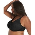 thumbnail image 3 of Playtex 18 Hour Ultimate Lift & Support Wireless Bra, 2-Pack Black/Black 38DD Women's, 3 of 7