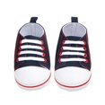thumbnail image 6 of Franhais Baby Canvas Shoes, Soft Sole First Walkers Sneaker, Infant Lace-up Anti-slip Flat Shoes, 6 of 7