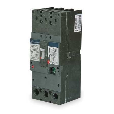 - GENERAL ELECTRIC 3P Interchangeable Rating Plug Circuit Breaker 250A 600VAC, SFLA36AT0250