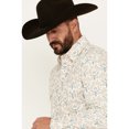 thumbnail image 2 of Panhandle Men's Rough Stock By Steer Head Print Long Sleeve Pearl Snap Western Natural XX-, 2 of 4