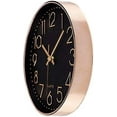 thumbnail image 4 of 12-inch Modern, Quartz, Silent, Wall Clock / Silent Sweeping Second Hand Without Ticking, 4 of 4