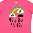 thumbnail image 4 of Inktastic Big Sis to Be Irish St Patricks Sister Girls Toddler T-Shirt, 4 of 5
