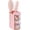 Pink, variant on Rotating Hair Accessories Organizer with Comb Holder Plastic Hair Clips Storage Container Cosmetic Storage Box for Makeup Sponge Brush, 3-Layer White