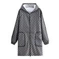 thumbnail image 1 of Delantal impermeable en forma de damero para mujer, 1 of 2