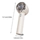 thumbnail image 3 of New Refrigerated Handheld Fan Outdoor Climbing Button Desktop Usb Charging Ice Mini Fan Can Be Used The Car, 3 of 7
