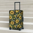 thumbnail image 6 of Disketp Sunflowers Elastic Travel Luggage Cover Travel Suitcase Protective Cover For Trunk Case Apply To 18''-32'' Suitcase Cover-Medium, 6 of 7