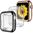 thumbnail image 1 of Para Apple Watch Case 44mm Series 4 Series 5 con protector de pantalla, paquete de 3 fundas protectoras ultrafinas de Tpu suave para Iwatch Case Series, 1 of 5